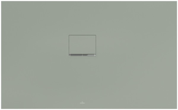 Villeroy & Boch DW Squaro Infinity 1300x800x40mm, EB:li flb Einb AR Morning Green