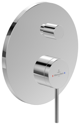Villeroy & Boch Unterputz-Einhebel-Armatur Loop&Friends 170x170x41mm Chrom