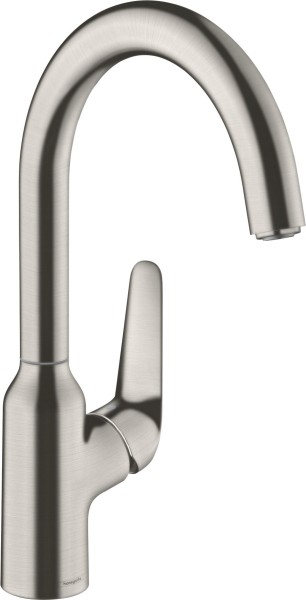Hansgrohe Spültischmischer 220 Schwenkausl.M421-H220ST edelstahl-optik, 71802800