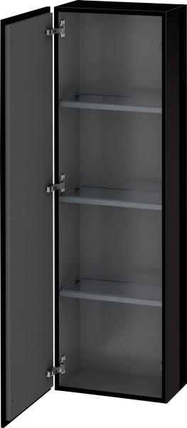 Duravit L-Cube Halbhochschrank Schwarz Hochglanz 400x243x1320 mm - LC1168L4040
