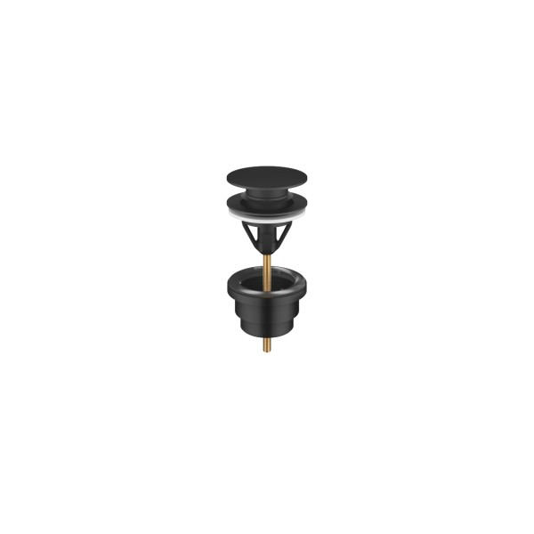Dornbracht Ablaufgarnitur mit Druckverschluss SERIENNEUTRAL 10125970 1 1/4" Schwarz matt