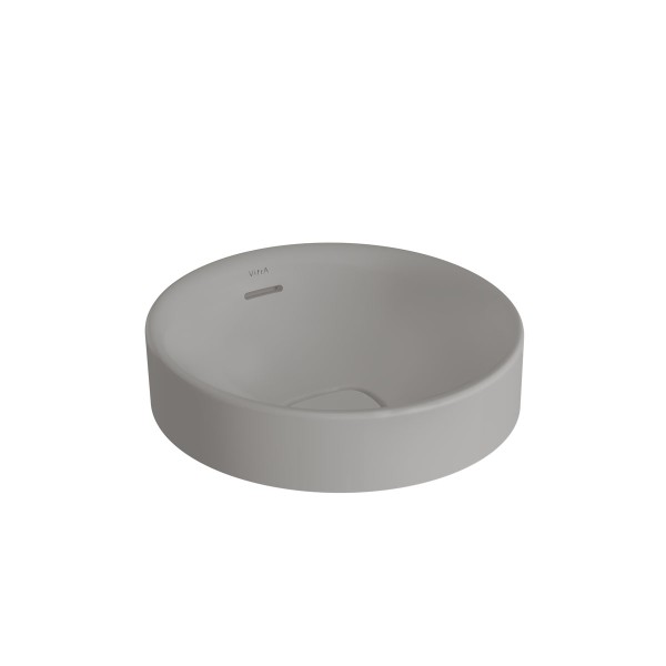 VitrA New Metropole Aufsatzschale freistehend rund 40 cm mit Überlaufschlitz,7532B476-7214