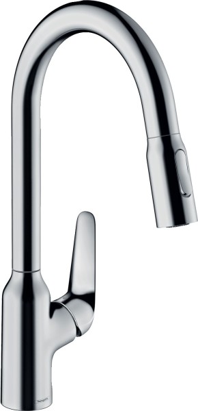 Hansgrohe Spültischmischer 220 Ausziehbrause M429-H220 chrom, 71800000