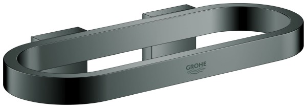 GROHE Handtuchring und Halter Selection 41035 hard graphite, 41035A00