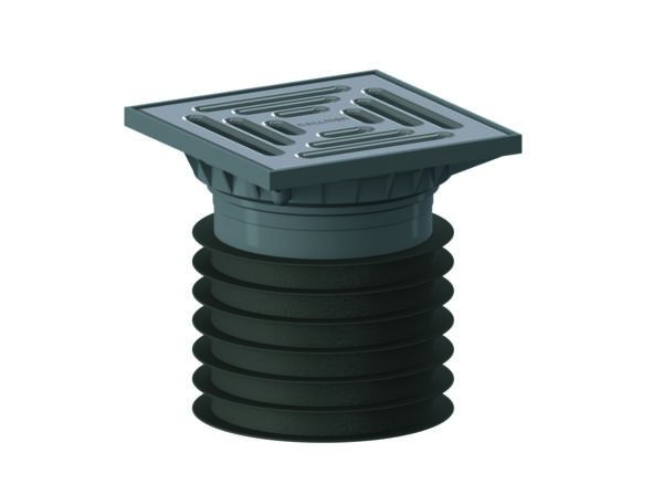DALLMER Bodenablauf Pronto K, DN 100, 120 x 120 mm