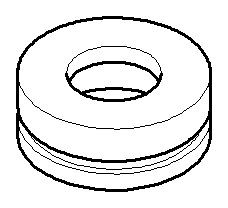 Dornbracht Haube Ersatzteile 092102089 D. 24,5 x 9,5 mm Dark Platinum gebürstet