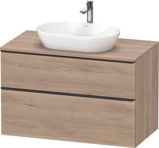Duravit D-Neo Konsolen-Waschtischunterbau wandhängend 1000x550x664 Az 1 Ei mr Mt