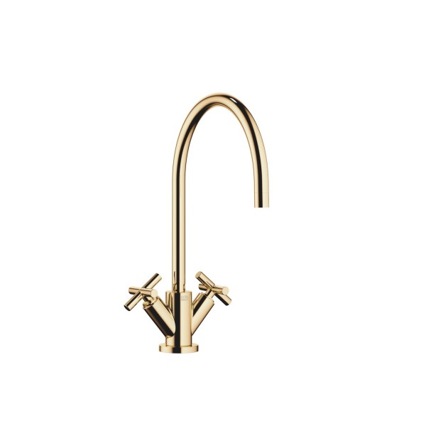 Dornbracht Einlochbatterie TARA 22815892 Messing (23kt Gold)
