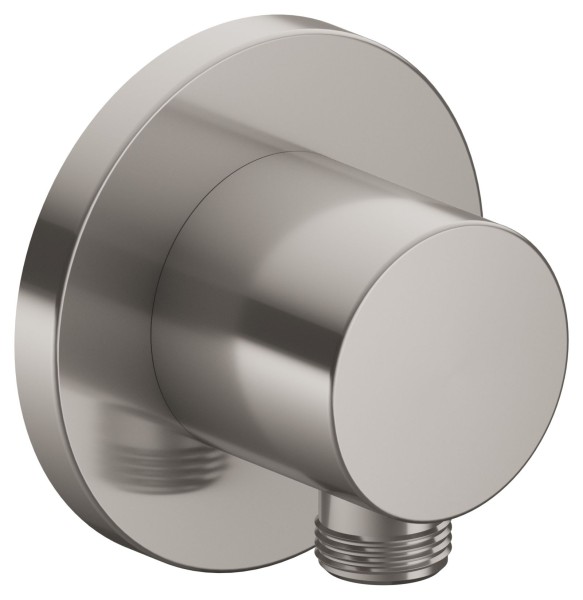 Keuco Schlauchanschluss IXMO 59547, rund, Nickel gebürstet, 59547050001