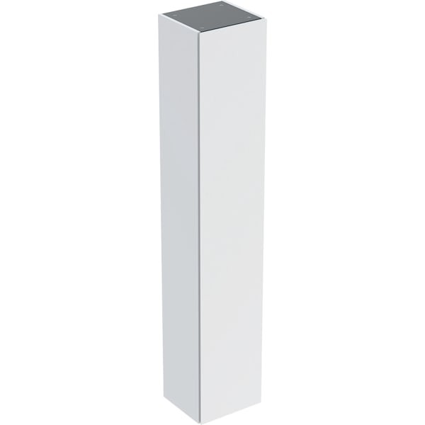Geberit Renova Plan Hochschrank mit einer Tür: 33x180x29.8cm, weiß / lackiert seidenmatt, 504045001