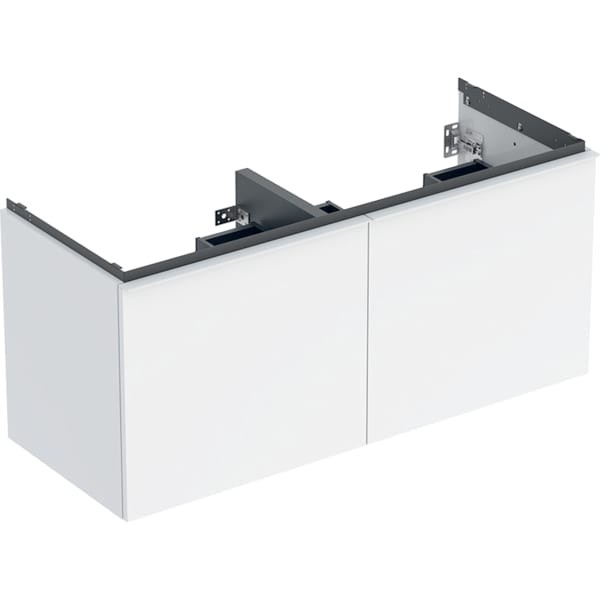 Geberit Acanto Unterschrank für Dopppelwaschtisch B:120cm, 2 Schubladen