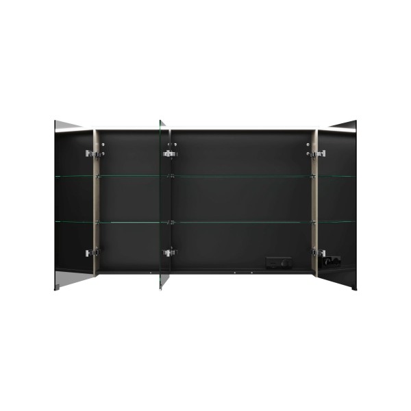 Burgbad Spiegelschrank Eqio 800x1200x170 Eiche Dekor Flanelle, SPGS120RF2632