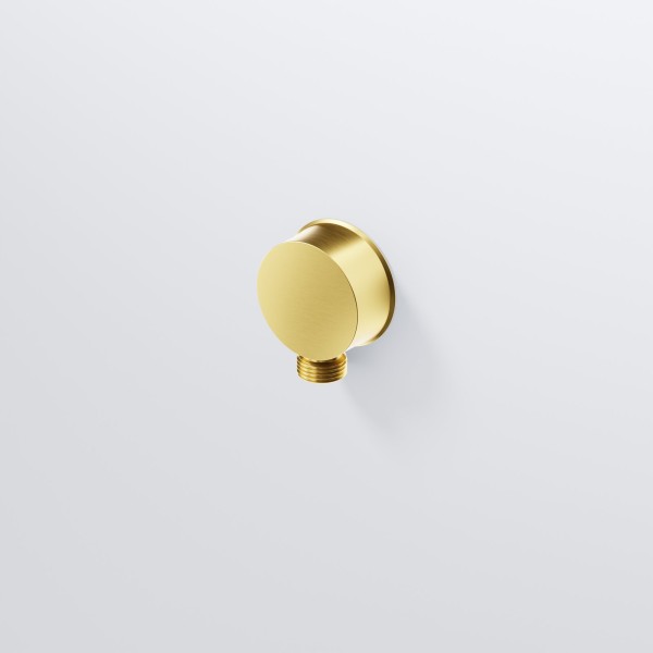 Steinberg Serie 350 Brauseanschlussbogen, brushed gold, 350 1660 BG