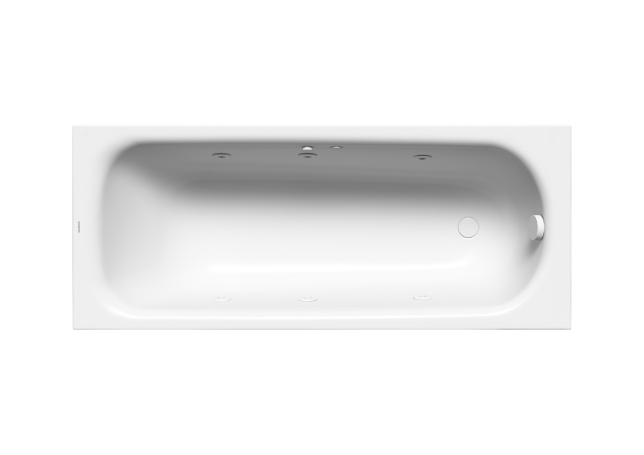 Kaldewei Badewanne SANIFORM PLUS Mod.363-1 BODY, 1700 x 700, alpinweiß,PEFF,re,Sicht. weiß 111860753001