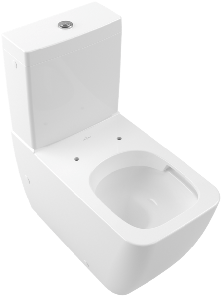 Villeroy & Boch Tiefspül-WC für Kombination Venticello 375x700x400mm re-eckig bodenst Abg. waagr. DF