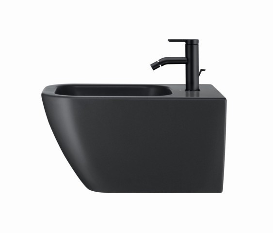 Duravit Happy D.2 Wand Bidet Anthrazit Matt 540 mm - 2258151300