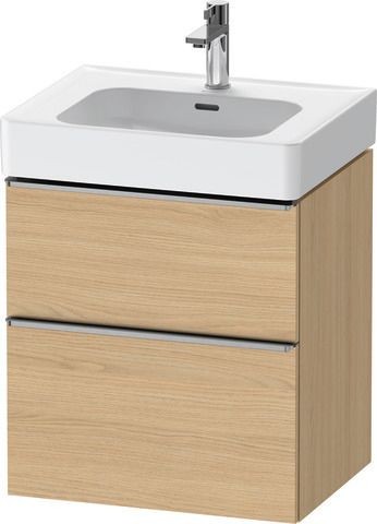 Duravit D-Neo Waschtischunterbau wandhängend Natur Eiche Matt 584x452x625 mm - DE4376070300000