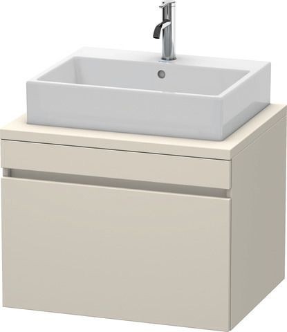 Duravit DuraStyle Konsolenwaschtischunterbau wandhängend Taupe Matt 700x548x512 mm - DS531109191