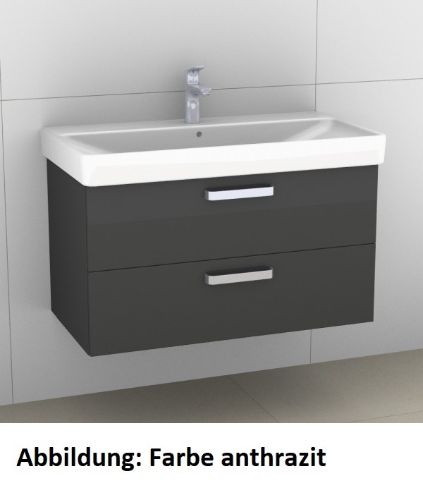 Artiqua 413 Waschtischunterschrank für Smyle Square 500251, 500250 (ehem. 120590, 120593) Riviera Ei 413-WU2L-K147-7179-438