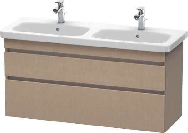 Duravit DuraStyle Waschtischunterbau wandhängend Leinen & Basalt Matt 1230x448x610 mm - DS649807543