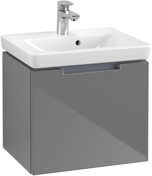 Villeroy & Boch Waschtischunterschrank Subway 2.0 A685 485x420x380mm Griff chromfarbig glänzend Glos