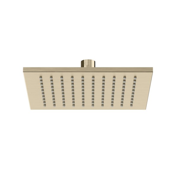 Herzbach LIVING SPA Slim-Regenbrause 200x200mm Brass Steel, 11.600200.2.41