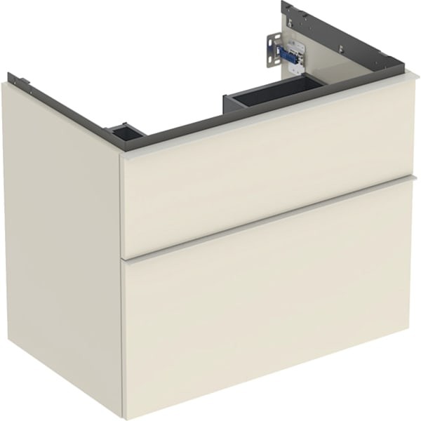 Geberit iCon Unterschrank für Waschtisch, 2 Schubladen