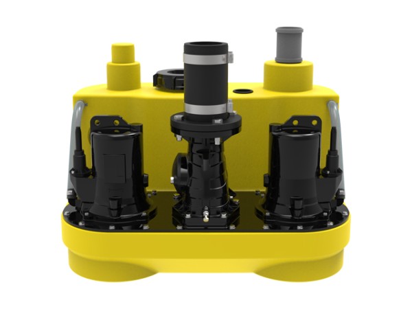 Jung Pumpen Fäkalienhebeanlage Compli 1010/4 Bwe