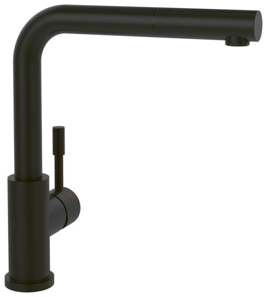 Villeroy & Boch Küchenarmatur Steel Shower Window 45x275mm aus Edelstahl Matt Black