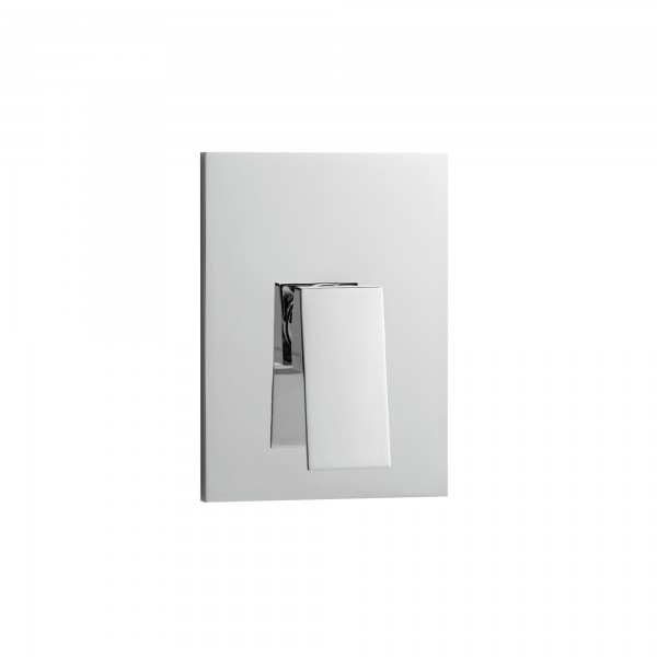 Herzbach neo castell Brausearmatur Unterputz, Chrom, 12.210550.1.01