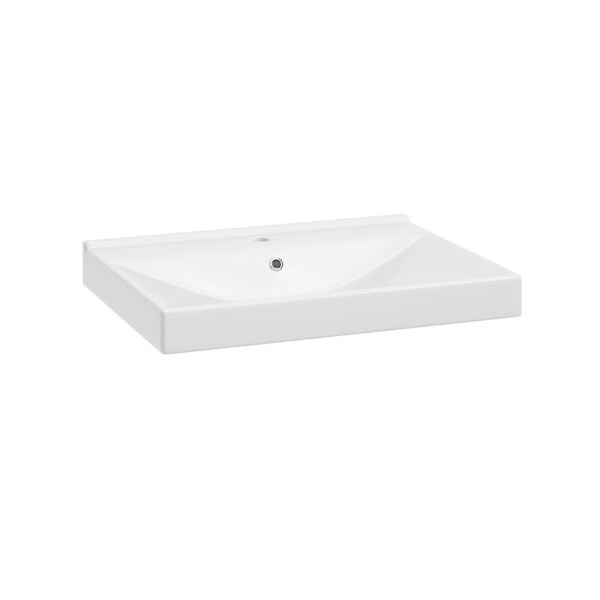 Neuesbad Keramik-Waschbecken VERSO 60 cm, weiss glänzend