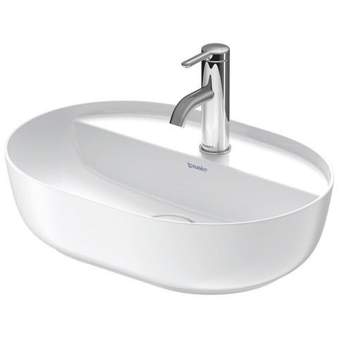 Duravit Luv Aufsatzbecken Weiß Hochglanz / Weiß Seidenmatt, 500 mm - 03805026001