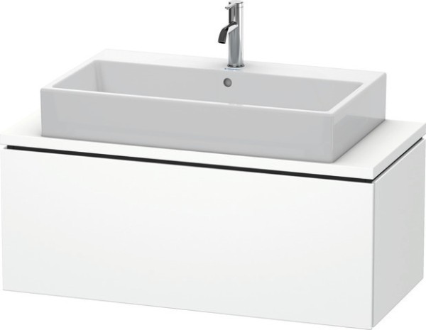 Duravit L-Cube Konsolenwaschtischunterbau wandhängend Weiß Matt 1020x477x400 mm - LC580401818