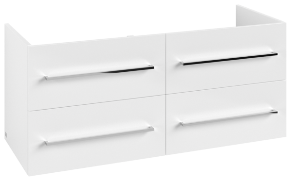 Villeroy & Boch Waschtischunterschrank Avento A89300 1180x514x484mm 4 Ausz. Waschtisch mittig Brilli