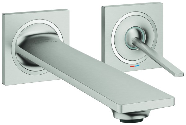 GROHE 2-Loch Waschtisch Unterputzarmatur Allure 19386_2 FMS Ausladung 212mm supersteel, 19386DC2