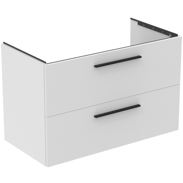Ideal Standard Waschtischunterschrank i.life B 2 Auszüge 1000x505x630mm Weiss matt, T5276DU