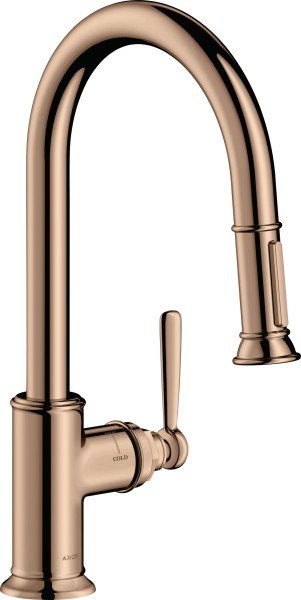 Hansgrohe Spültischmischer Axor Montreux Polished Red Gold