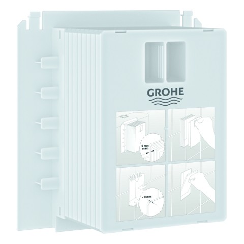 Grohe Revisionsschacht 40911 für Uniset Rapid SL für kleine Abdeckplatten, 40911000