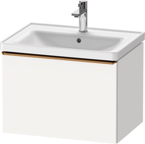 Duravit D-Neo Waschtischunterbau wandhängend Weiß Matt 634x452x440 mm - DE4254004180000
