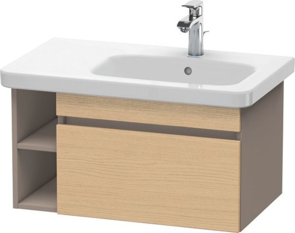 Duravit DuraStyle Waschtischunterbau wandhängend Natur Eiche & Basalt Matt 730x448x398 mm - DS639303