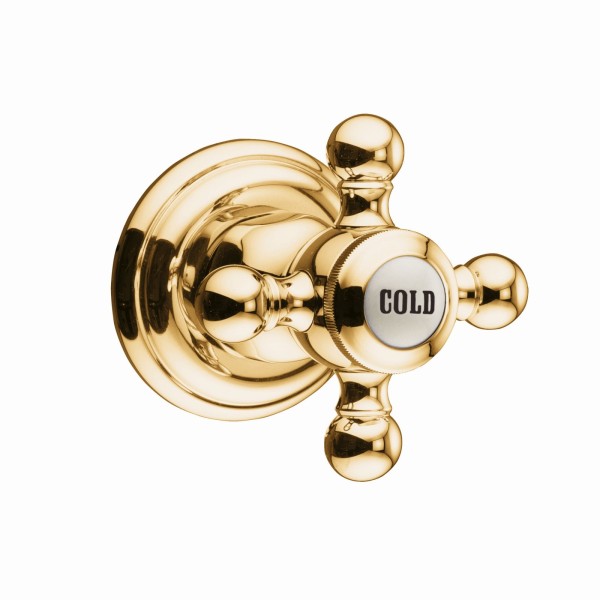 Kludi Unterputz-Ventil Adlon Feinbau-Set Cold gold