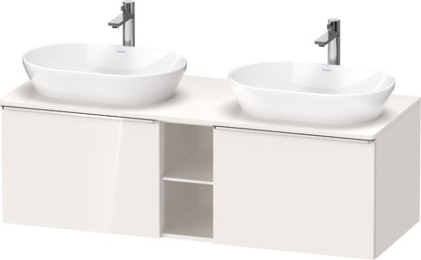 Duravit D-Neo Konsolenwaschtischunterbau wandhängend Weiß Hochglanz 1400x550x459 mm - DE4950B1022000