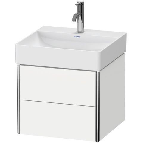 Duravit XSquare Waschtischunterbau wandhängend Weiß Supermatt 484x460x397 mm - XS416008484