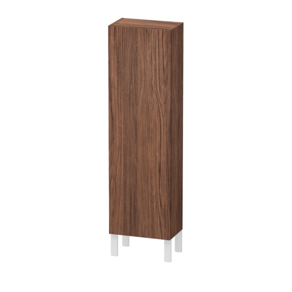 Duravit L-Cube Halbhochschrank Nussbaum dunkel Matt 400x243x1320 mm - LC1168R2121