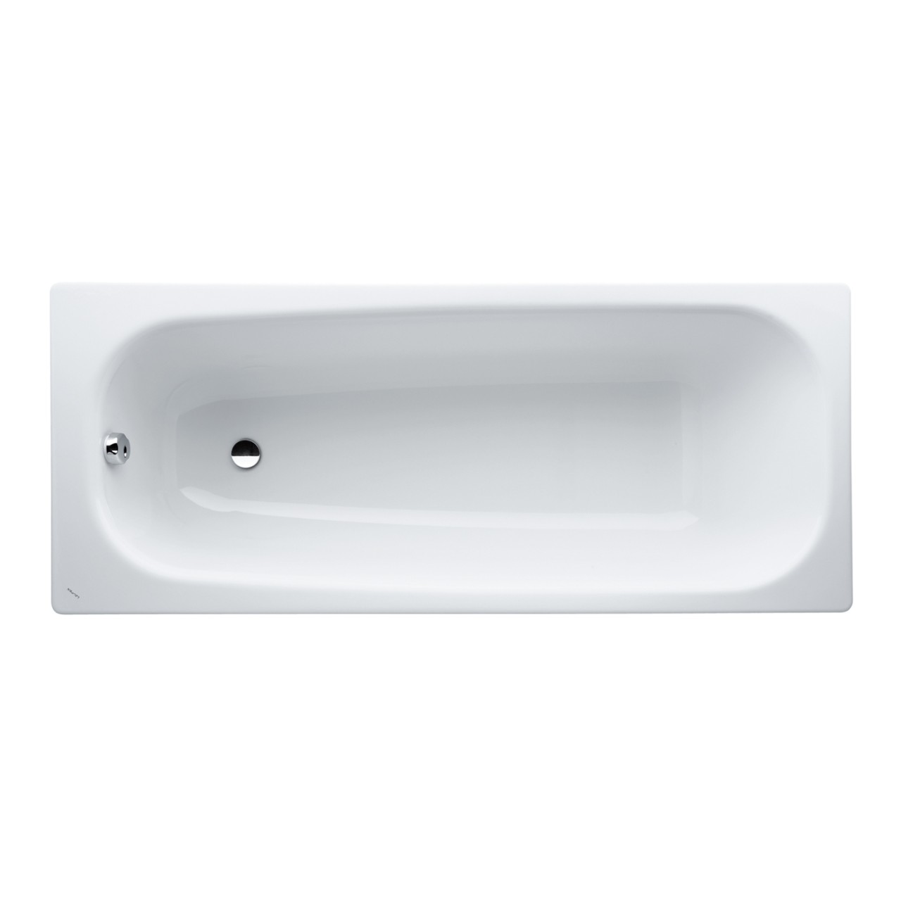 LAUFEN Körperform Badewanne LAUFEN Pro 1700x700x395, weiß, ohne Antislip, 22495.0, 2249500000401 H2249500000401