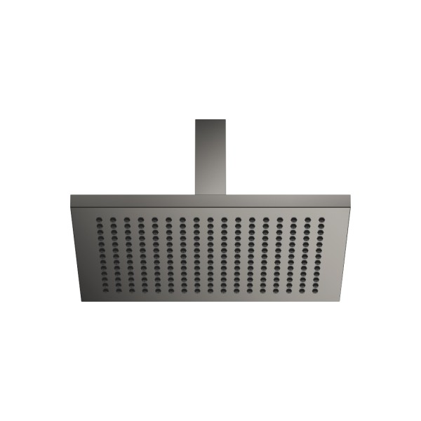 Dornbracht Regenbrause mit Deckenanbindung SERIENSPEZIFISCH 28775980 300 x 240 mm Dark Platinum gebü