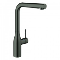 Grohe Grohe EH-Spültischbatterie Essence 30270 auszb. Spülbrause hard graphite geb., 30270AL0