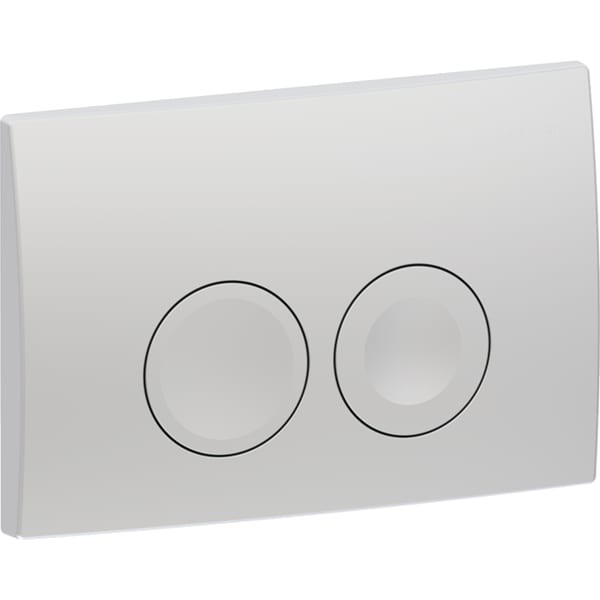 Geberit Delta25 Betätigungsplatte, für 2-Mengen-Spülung