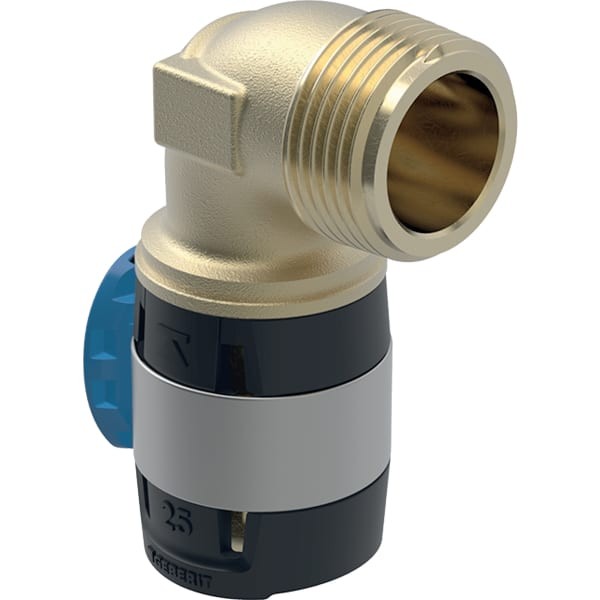 Geberit FlowFit Übergangsbogen 90Gr mit AG