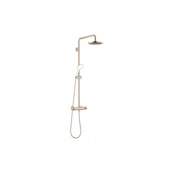 Dornbracht Shower Pipe mit Brause-Thermostat SERIENSPEZIFISCH 34459979 Champagne gebürstet (22kt Gol